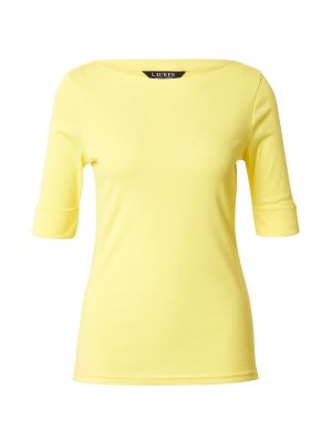 Тениска Lauren Ralph Lauren жълто