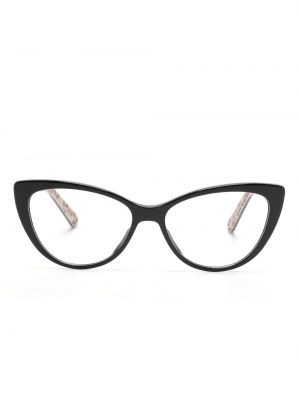 Naočale s printom Love Moschino crna