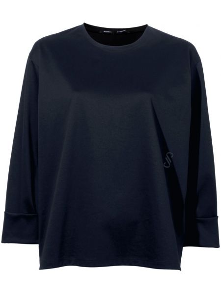 Tricou din bumbac Proenza Schouler negru