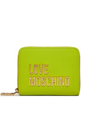 Peněženka Love Moschino zelená