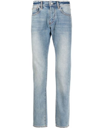 Slim fit skinny fit-jeans Armani Exchange blå