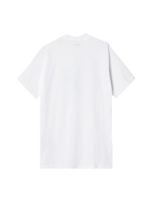 Camisa de algodón Carhartt Wip blanco