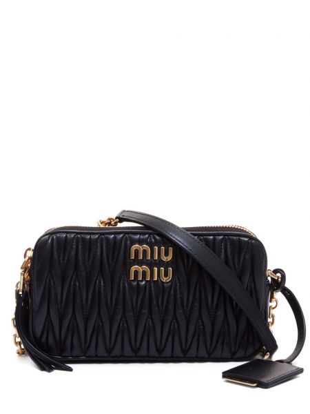 Kožená kabelka Miu Miu Pre-owned