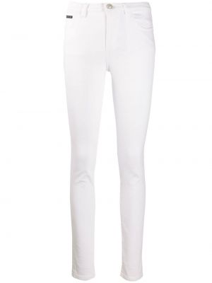 Skinny fit-jeans Philipp Plein vit