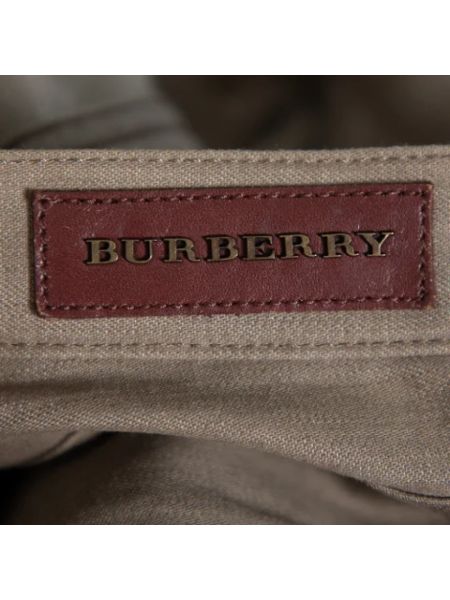 Vaqueros Burberry Vintage marrón