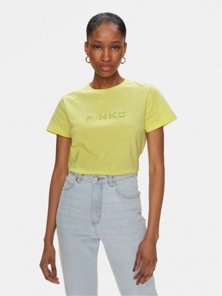 T-shirt Pinko gelb