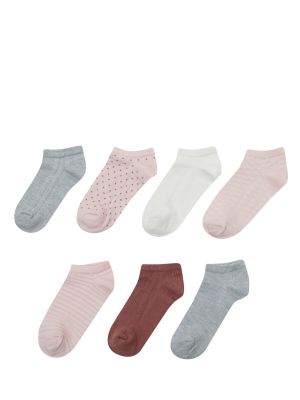 Žakárové ponožky Polaris růžové
