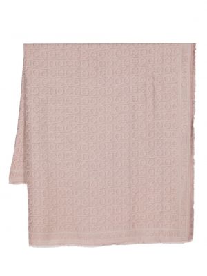 Sciarpa in tessuto jacquard Calvin Klein rosa