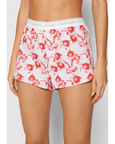 Calvin Klein Underwear Rövid pizsama nadrág 000QS6437E Fehér
