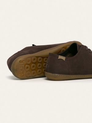 Pantofi din piele Camper maro