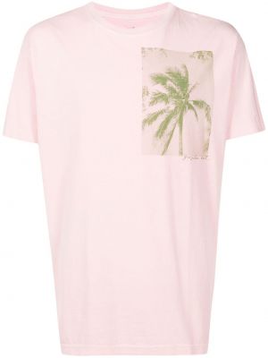 T-shirt à imprimé Osklen rose