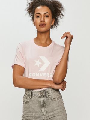 Póló Converse rózsaszín