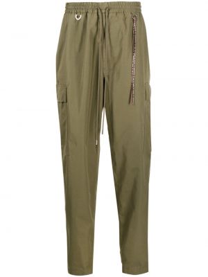 Спортни панталони с принт Mastermind Japan зелено