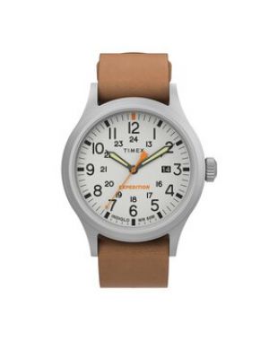 Zegarek Timex brązowy