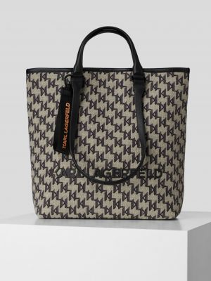 Kabelka karl lagerfeld k/monogram jkrd tote různobarevná none
