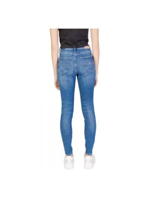 Skinny jeans aus baumwoll Tommy Jeans blau