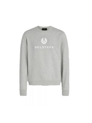 Sweatshirt mit rundhalsausschnitt Belstaff silber
