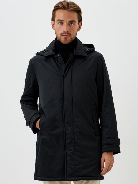 Утепленная демисезонная куртка Cudgi черная