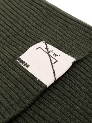 Casquette en tricot A-cold-wall* vert