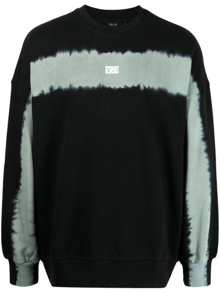 Trykt sweatshirt Five Cm svart