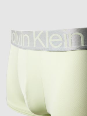 Bokserki slim fit Calvin Klein Underwear zielone