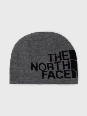 Двусторонняя шляпа The North Face серая