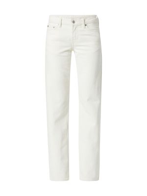 Jeans dalla vestibilità regolare Weekday bianco