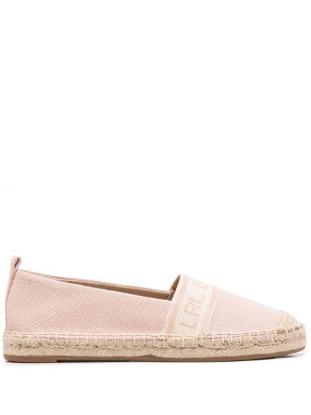 Trykt espadrillos Lauren Ralph Lauren rosa