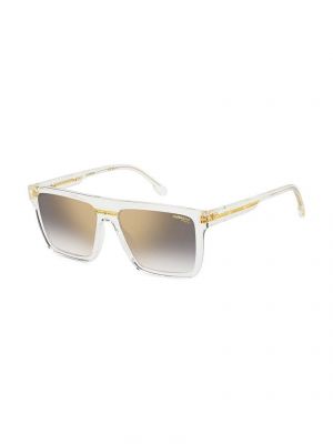 Białe okulary przeciwsłoneczne Carrera