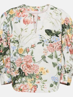 Pamučna bluza s cvjetnim printom See By Chloã©