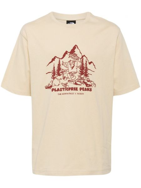 Памучна тениска с принт The North Face