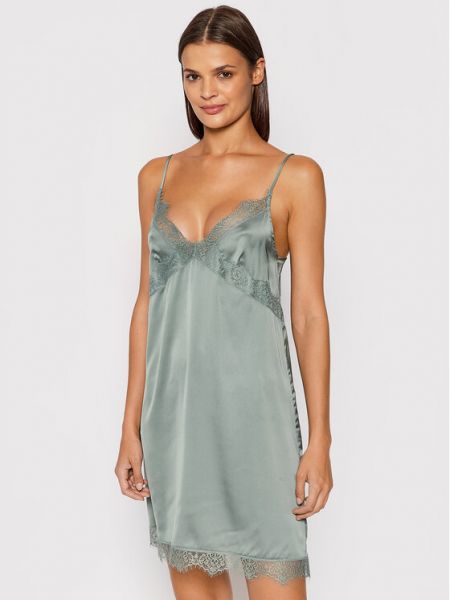 Koszula nocna Satin Secrets 23H940 Zielony Simone Perele