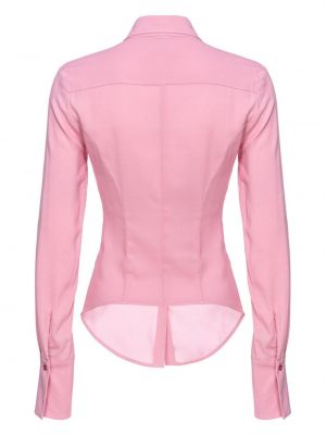 Transparente hemd Pinko pink