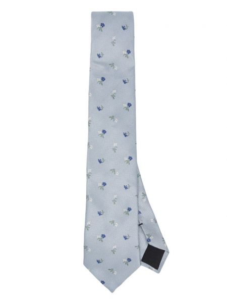 Cravată de mătase cu model floral Paul Smith
