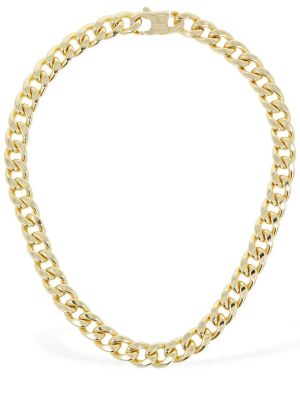 Čipkovaný náhrdelník Federica Tosi zlatá