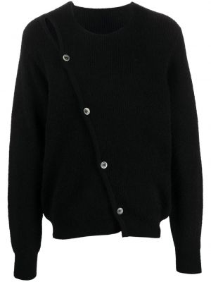 Asymmetrisk cardigan Jacquemus svart