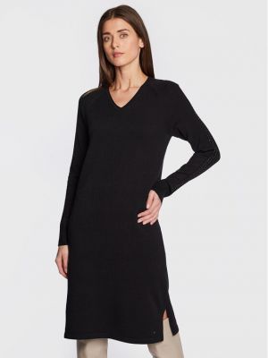 Плетена рокля Olsen черно