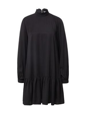 Mini šaty Knowledgecotton Apparel čierna