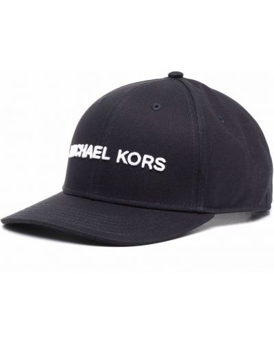 Gorra con bordado Michael Kors azul