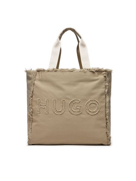 Shopper handtasche Hugo grau