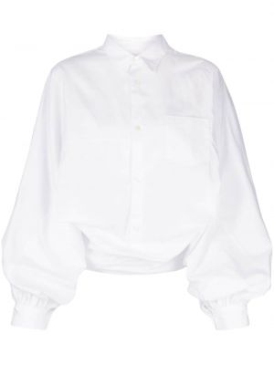 Bavlnená košeľa Junya Watanabe biela
