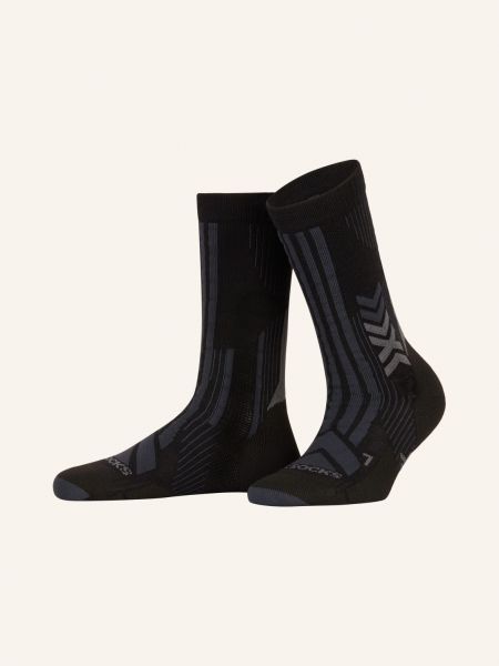 Skarpety z wełny merino outdoor X-socks czarne