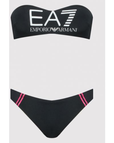 Czarny bikini Ea7 Emporio Armani
