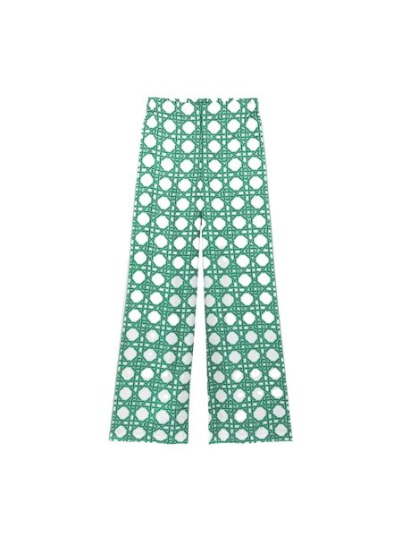 Pantalon droit Casablanca vert