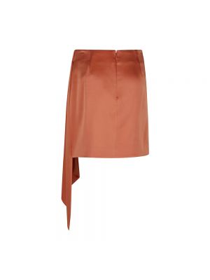 Mini falda de raso Simkhai rojo