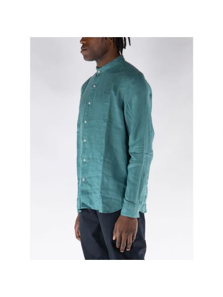 Camisa de lino Timberland verde