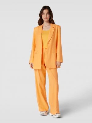Пиджак с воротником с лацканами, модель "ТАНИЯ" Selected Femme оранжевый
