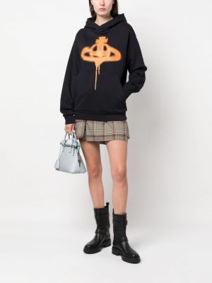 Sweter z kapturem z nadrukiem Vivienne Westwood