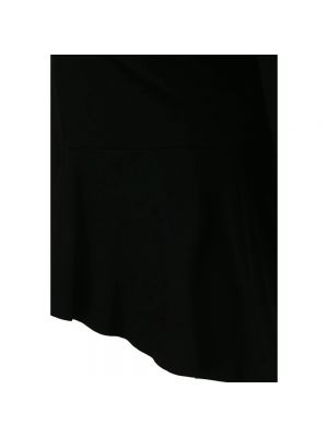 Bluse mit schalkragen Doris S schwarz