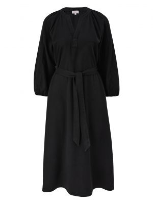 Dolga obleka S.oliver črna